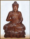 Buddha 100 cm-mahagon