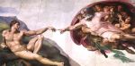 Michelangelo Buonarroti - Stvoen Adama