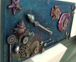 Obraz 3D-Ryby (Steampunk) 47x22cm.