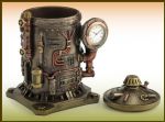 Steampunk-doza stroj s hodinami 538716