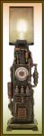 Steampunk lampa s hodinami 538740