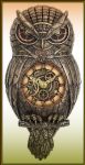 Steampunk sova hodiny-kyvadlo 538669